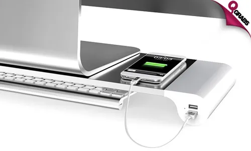 Desktop Stand with USB Ports!